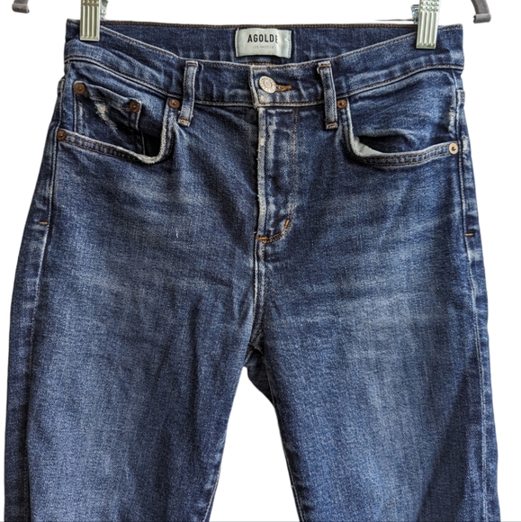 Agolde Sophie High Rise Skinny Crop - Picture 5 of 9